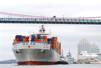 Atlantic Pilotage Authority - Container Ship