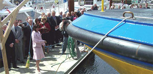 Christening of Avalon Pilot