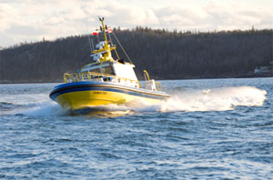 Christening of Atlantic Pilot