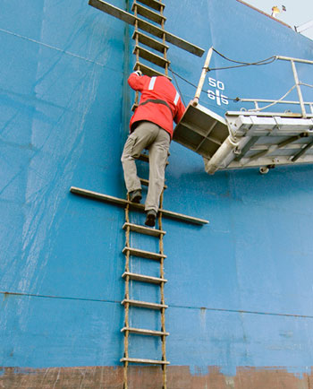 Placentia Bay - Boarding Cargo Ship