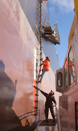 Placentia Bay Pilot Boarding Ship