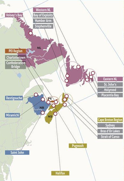Compulsory Areas Map