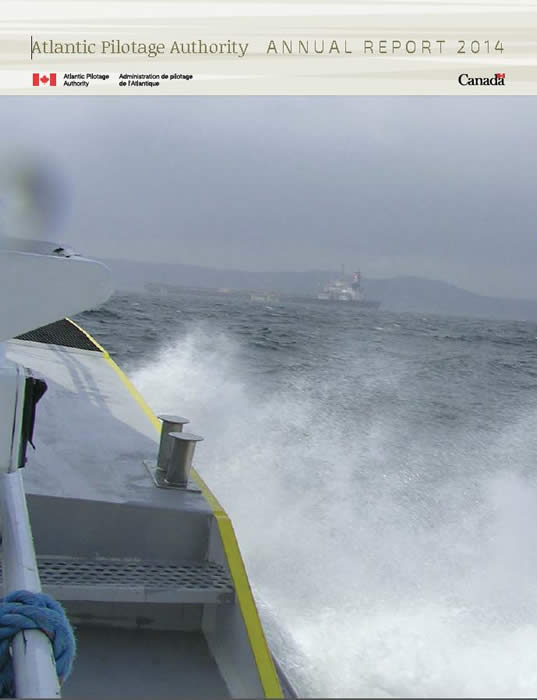 2011 Atlantic Pilotage Authority Annual Report